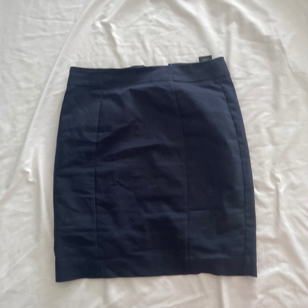 HM size small blue business skirt US 8